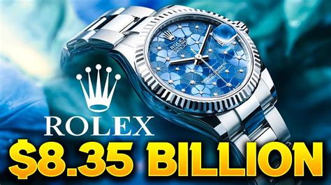 rolex company net worth|where does rolex make money.